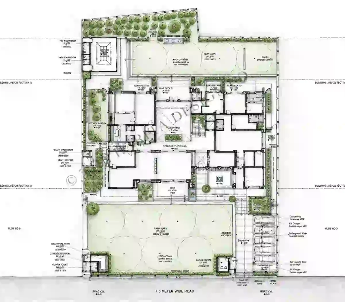 W-D&A-Res-SINGHANIA RESIDENCE-1-SITE PLAN (1)
