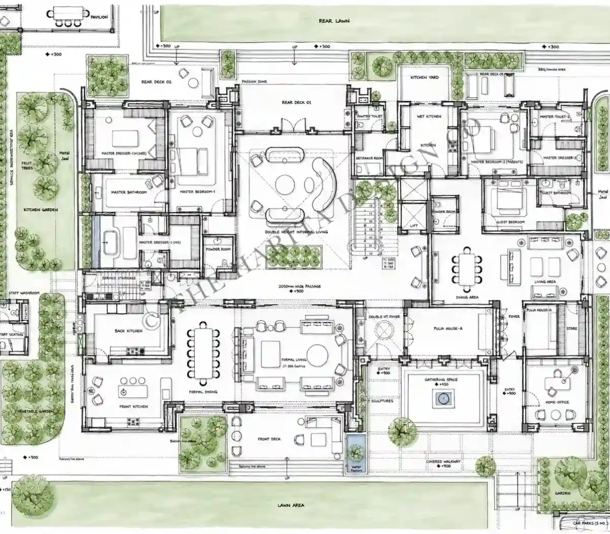 W-D&A-Res-SINGHANIA RESIDENCE-7-GROUND FLOOR