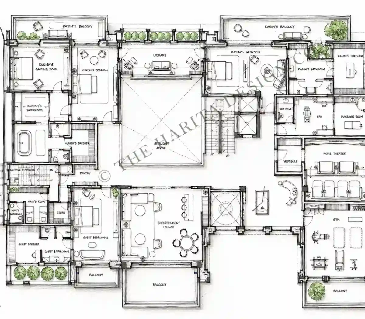 W-D&A-Res-SINGHANIA RESIDENCE-8-FIRST FLOOR