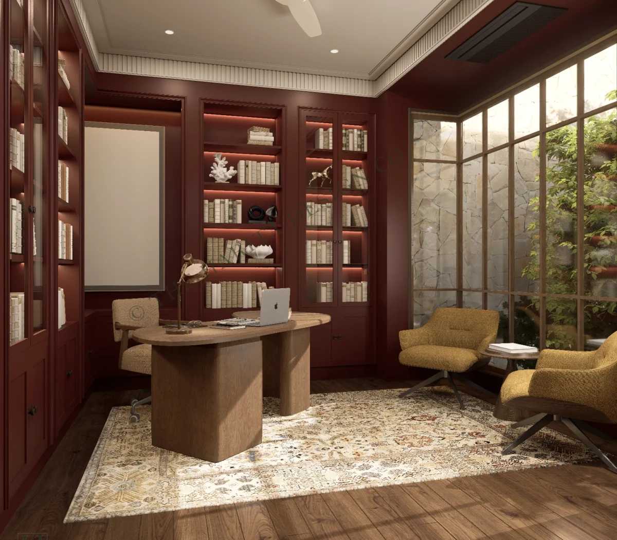 W-ID-Res-GHEI RESIDENCE-14-SF-STUDY ROOM (2)