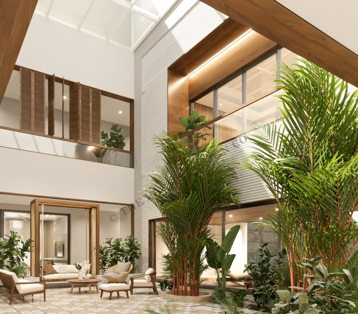 W-ID-Res-YADAV RESIDENCE-ALAMEDA-3-COURTYARD (2)